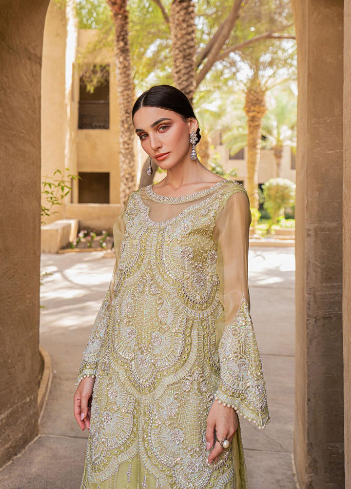 Mushq Luxury Pret  Silk 3 Piece Suit MQ22EP ELEP22-03 LENA