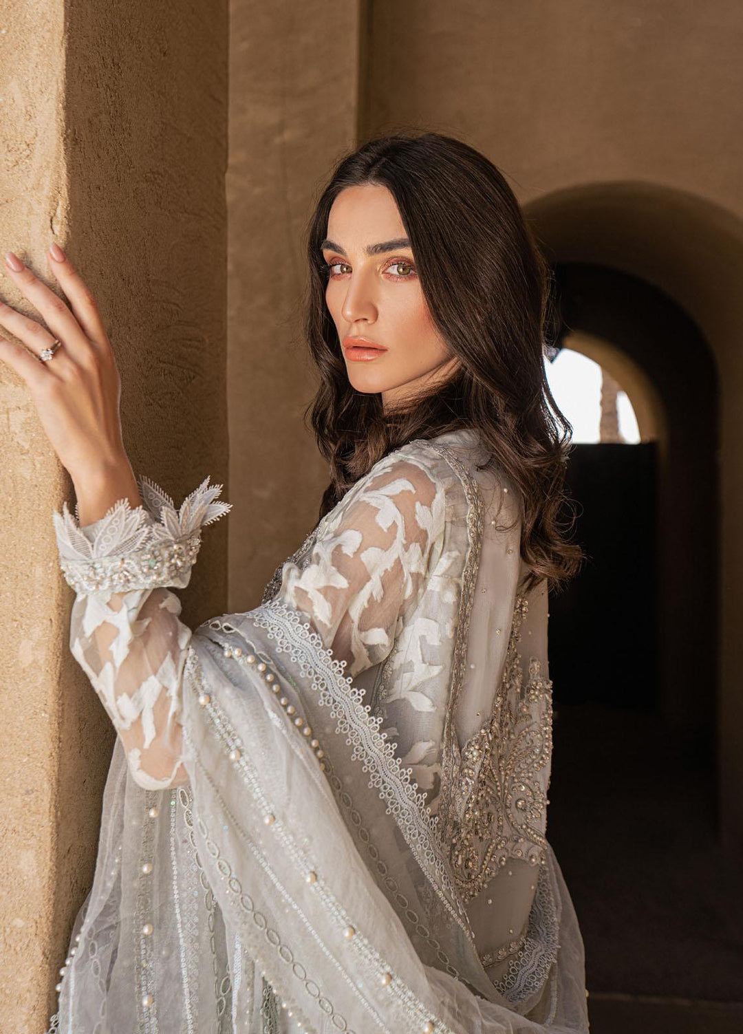 Mushq Luxury Pret  Silk 3 Piece Suit MQ22EP ELEP22-04 EMALINE