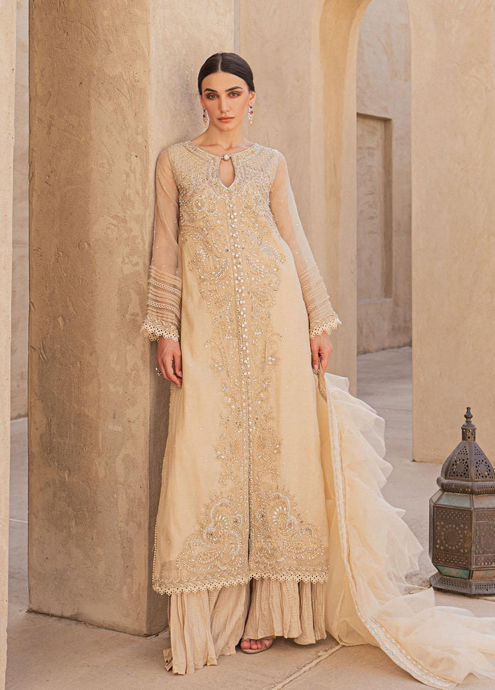 Mushq Luxury Pret  Organza Shirt MQ22EP ELEP22-07 MYLA