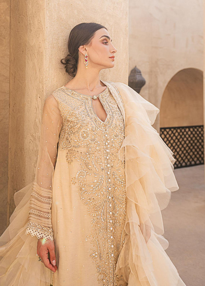 Mushq Luxury Pret  Organza Shirt MQ22EP ELEP22-07 MYLA