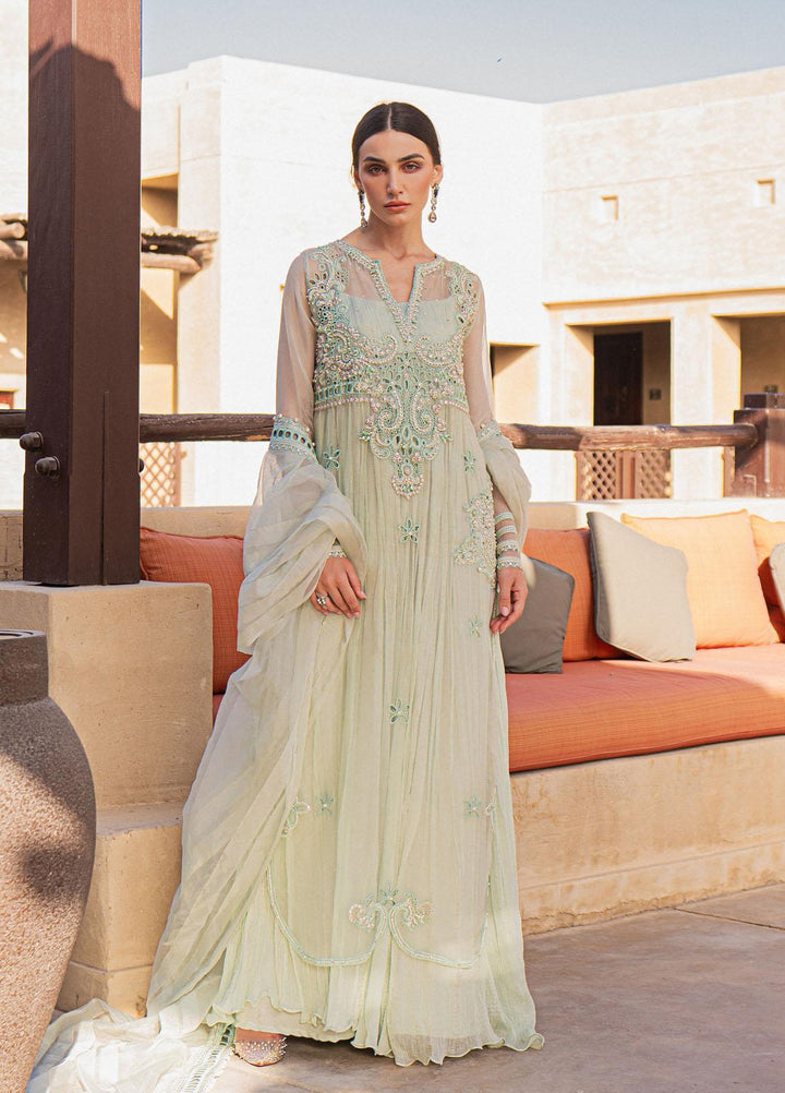 Mushq Luxury Pret  Organza Shirt MQ22EP ELEP22-08 BELLA