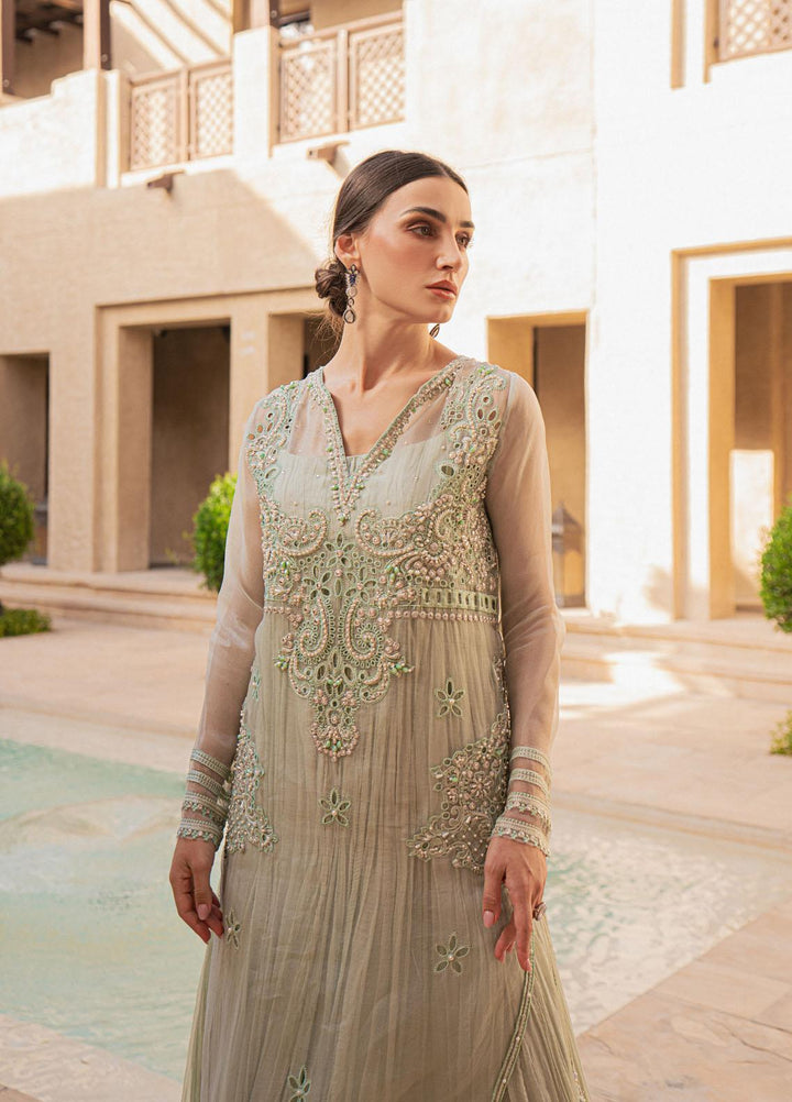 Mushq Luxury Pret  Organza Shirt MQ22EP ELEP22-08 BELLA