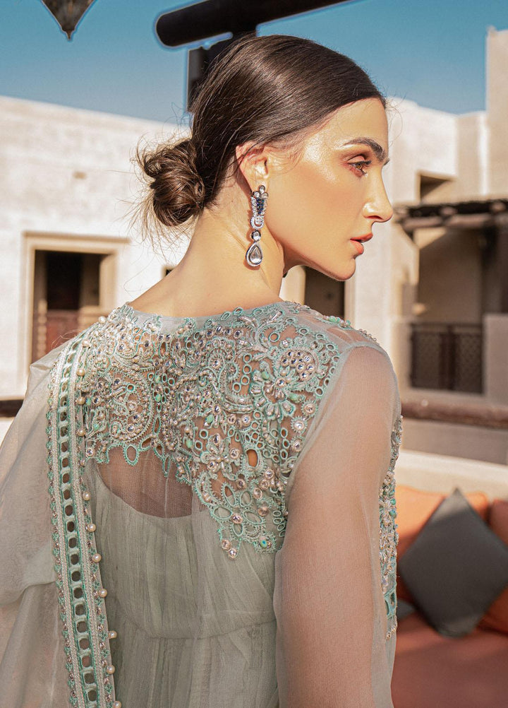 Mushq Luxury Pret  Organza Shirt MQ22EP ELEP22-08 BELLA