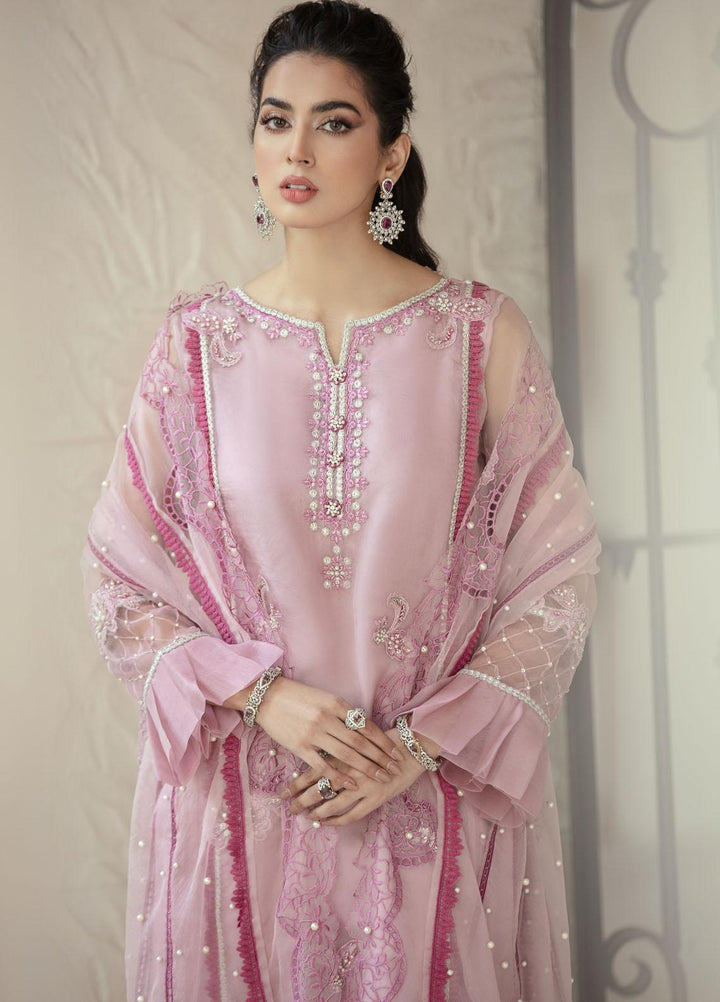 Mushq Luxury Pret  Organza 3 Piece Suit VENUS