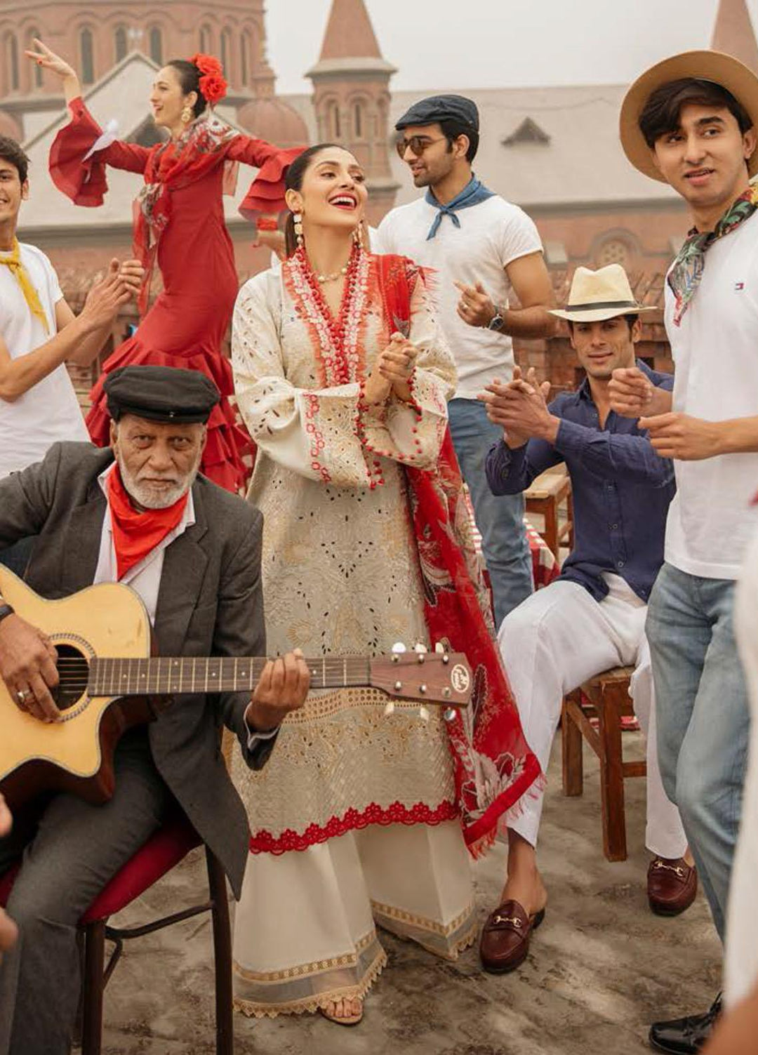 Mushq Embroidered Lawn Suits Unstitched 3 Piece MQ22FDV MSL22-09 ALBA - Luxury Summer Collection