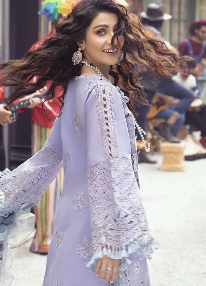 Mushq Embroidered Lawn Suits Unstitched 3 Piece MQ21L MML-02 Heather - Spring Summer Collection