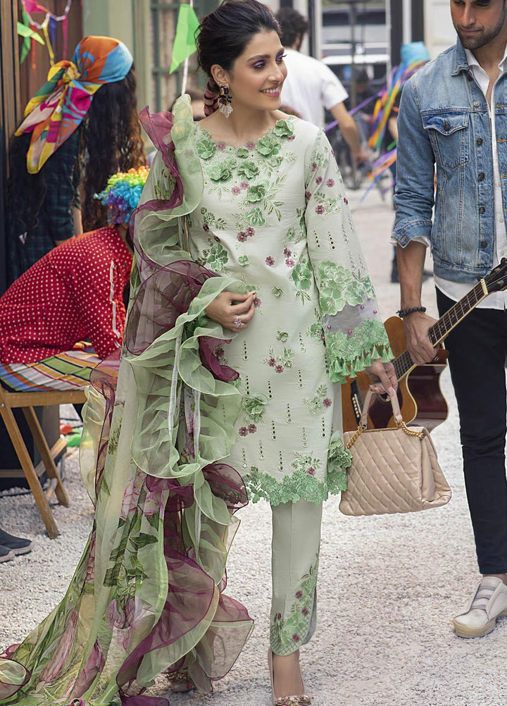 Mushq Embroidered Lawn Suits Unstitched 3 Piece MQ21L MML-09 Ambrosia - Spring Summer Collection