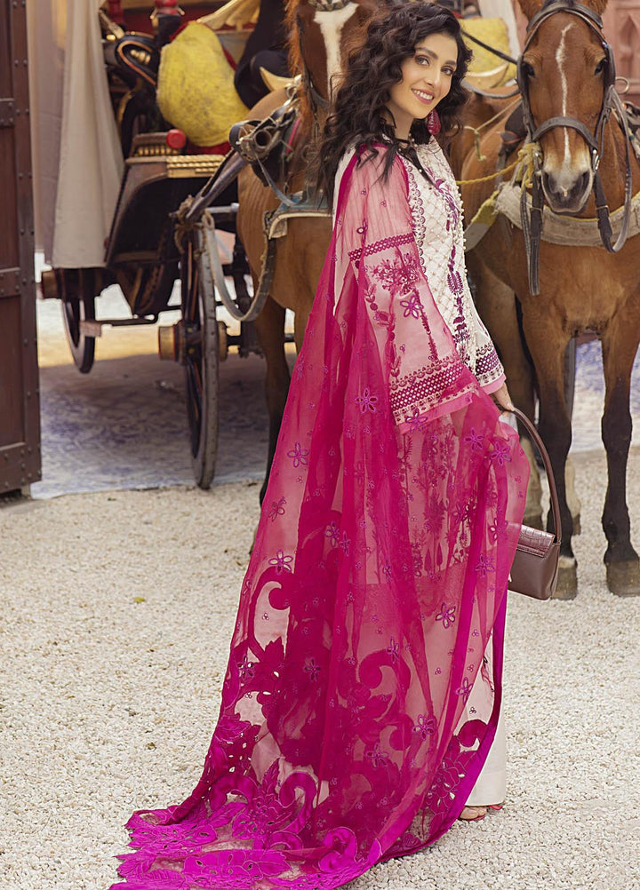 Mushq Embroidered Lawn Suits Unstitched 3 Piece MQ21L MML-11 Nouveau - Spring Summer Collection