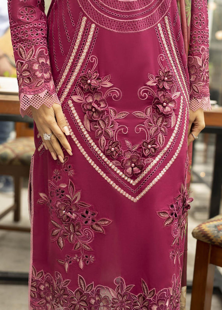 Mushq Embroidered Lawn Suits Unstitched 3 Piece MQ21L MML-12 Costa Chic - Spring Summer Collection