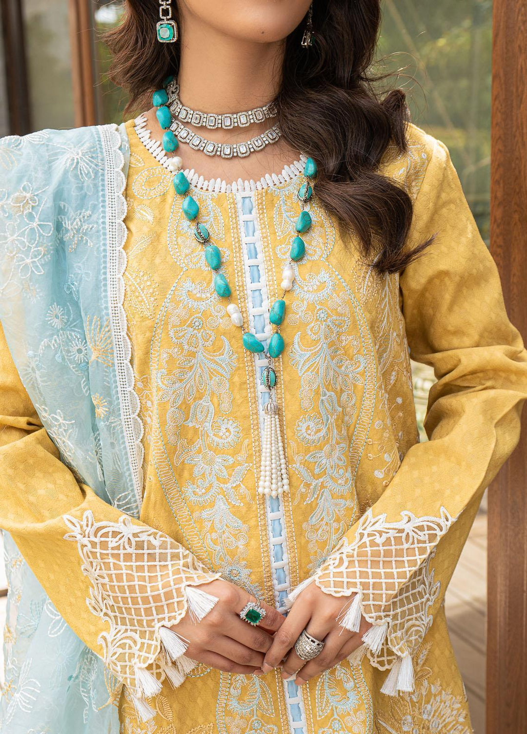 Mushq Ready to Wear  Lawn 3 Piece Dress MQ22MC MCP2-01 SUNSHINE