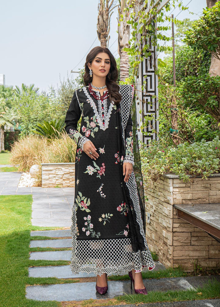 Mushq Ready to Wear  Lawn 3 Piece Dress MQ22MC MCP2-03 TOTAL ECLIPSE
