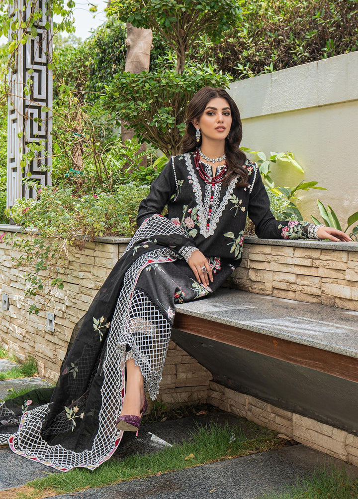 Mushq Ready to Wear  Lawn 3 Piece Dress MQ22MC MCP2-03 TOTAL ECLIPSE