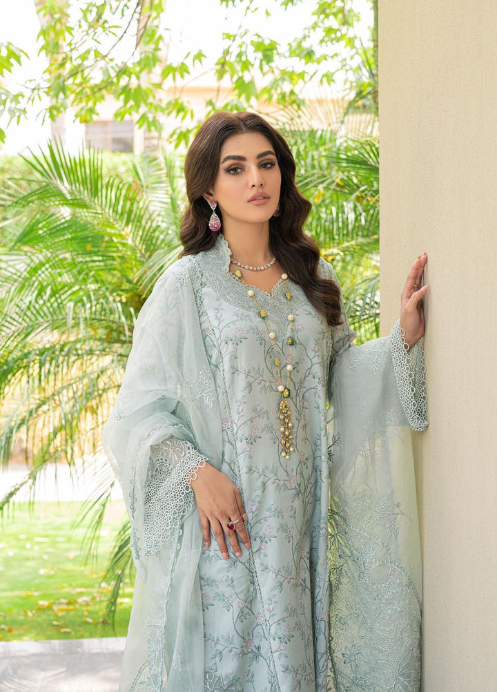 Mushq Ready to Wear  Lawn 3 Piece Dress MQ22MC MCP2-05 CLEARLY AQUA
