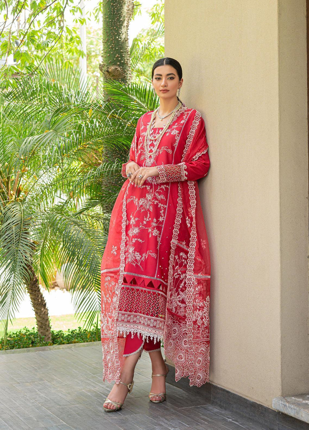 Mushq Ready to Wear  Lawn 3 Piece Dress MQ22MC MCP2-06 BITTERSWEET