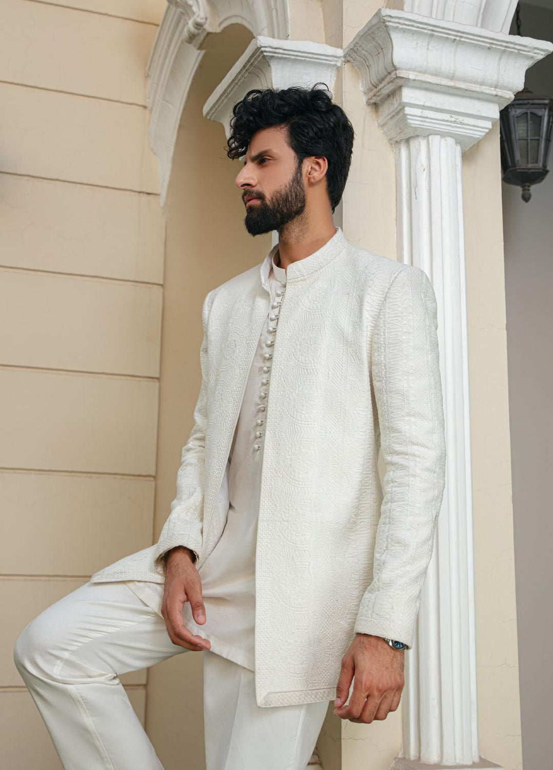 Mushq Cotton Festive Men Coat -  AGATE (C)