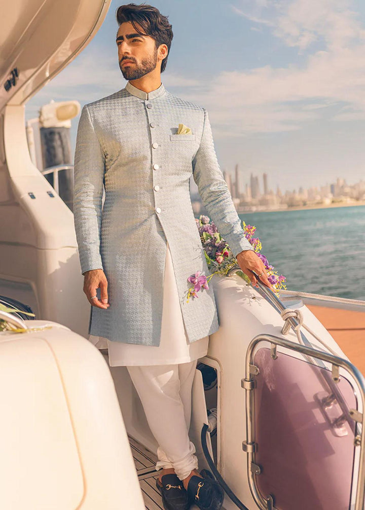 Mushq Raw Silk Formal Men Sherwani -  MLM22-06 SHAPOUR