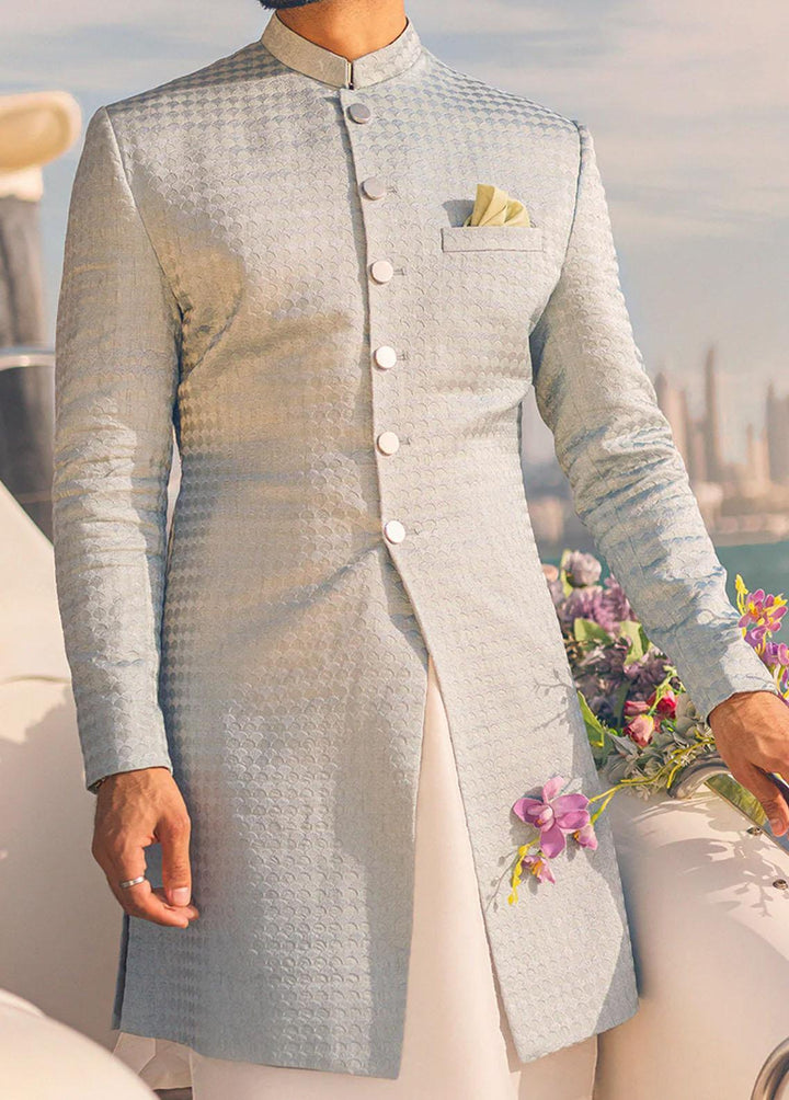 Mushq Raw Silk Formal Men Sherwani -  MLM22-06 SHAPOUR