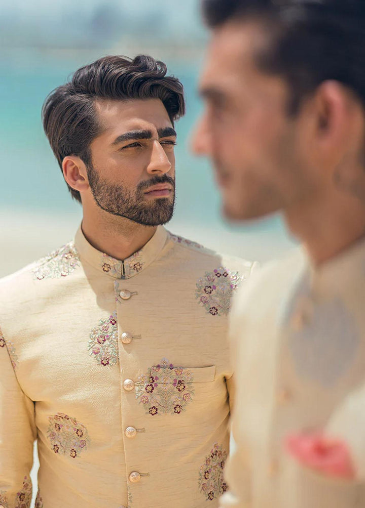 Mushq Raw Silk Formal Men Sherwani -  MLM22-08 NASR