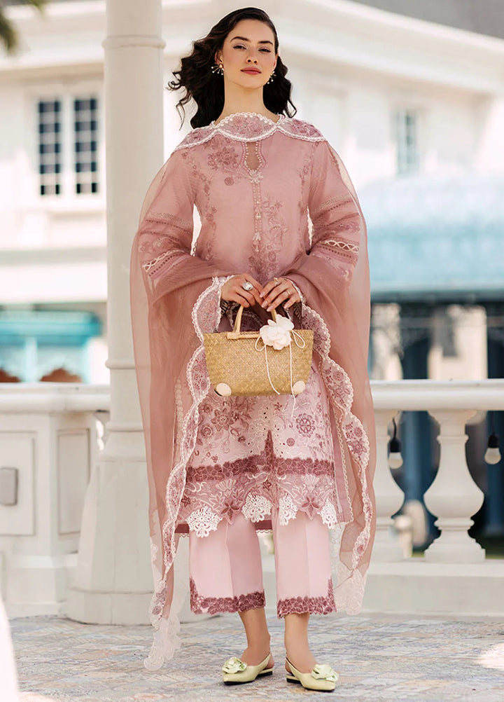 Mushq Pret Casual Lawn 3 Piece Suit D-01 Tropical Haven
