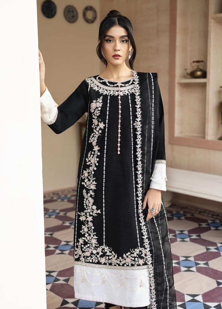 Mushq Luxury Pret  Raw Silk 3 Piece Suit MQ23CS MSP23-08 SYLVIE