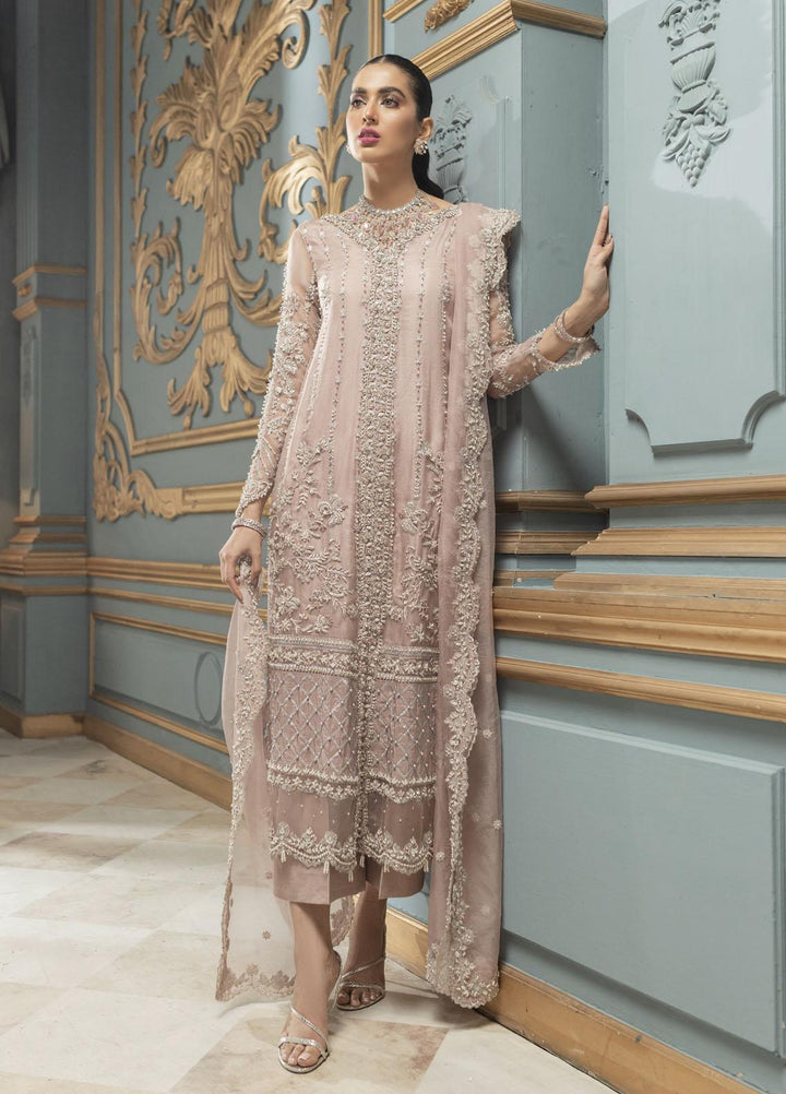 Mushq Luxury Pret  Organza 3 Piece Suit MQ21PLF LF21-04 CECILY