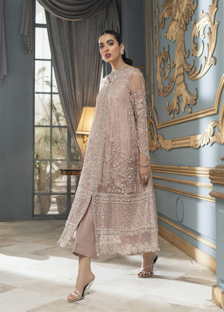 Mushq Luxury Pret  Organza 3 Piece Suit MQ21PLF LF21-04 CECILY