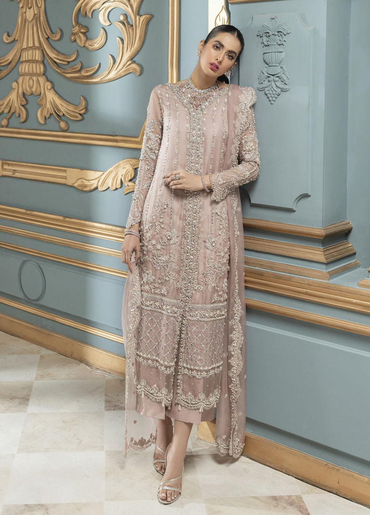 Mushq Luxury Pret  Organza 3 Piece Suit MQ21PLF LF21-04 CECILY