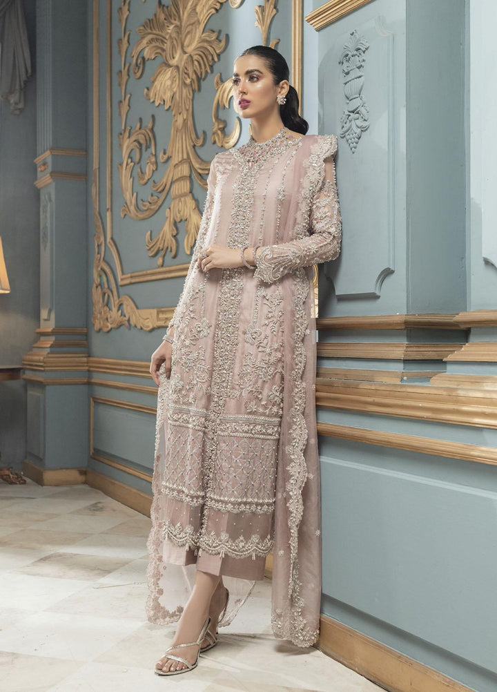 Mushq Luxury Pret  Organza 3 Piece Suit MQ21PLF LF21-04 CECILY