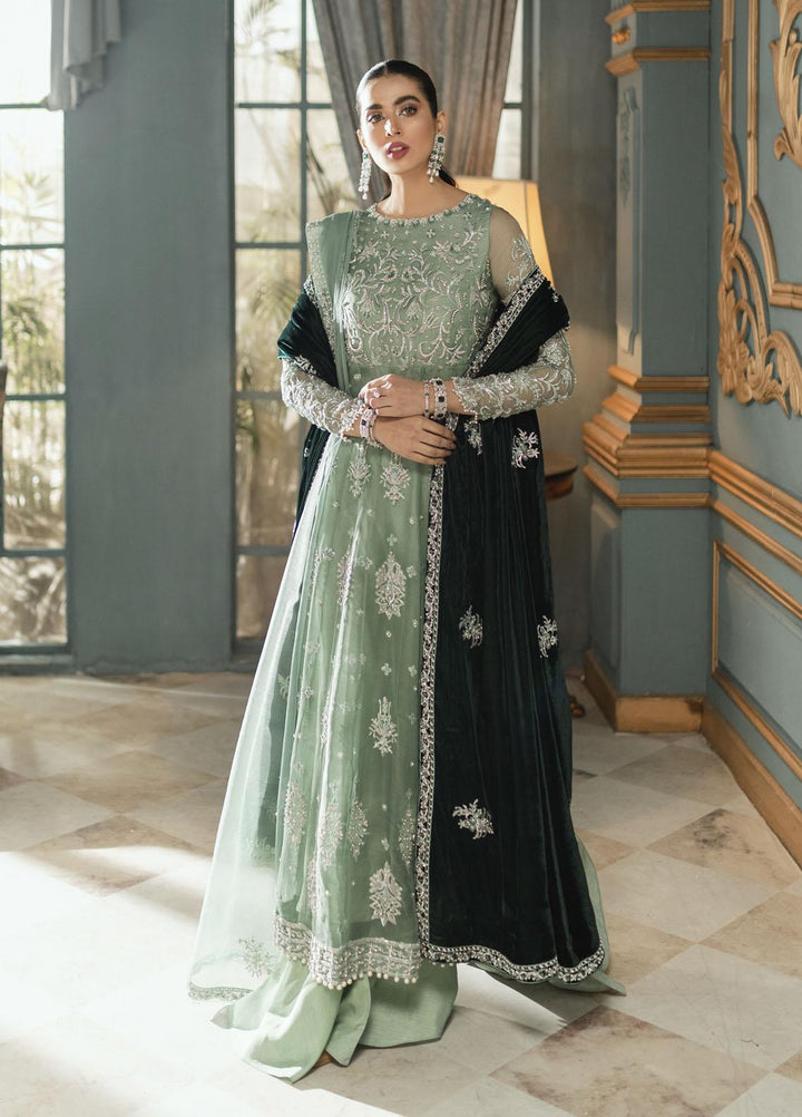 Mushq Luxury Pret  Organza Shirt MQ21PLF LF21-07 JANET