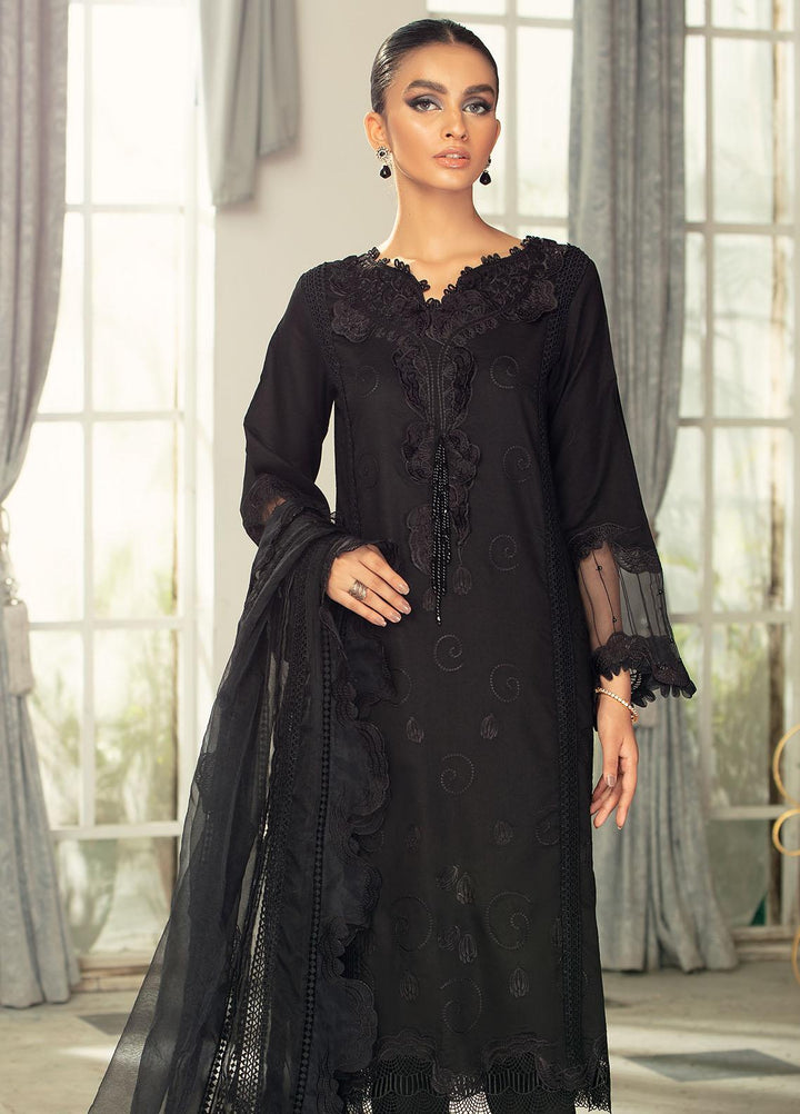 Mushq Pret Formal Lawn 3 Piece Suit MQ21M 05 Midnight Desire
