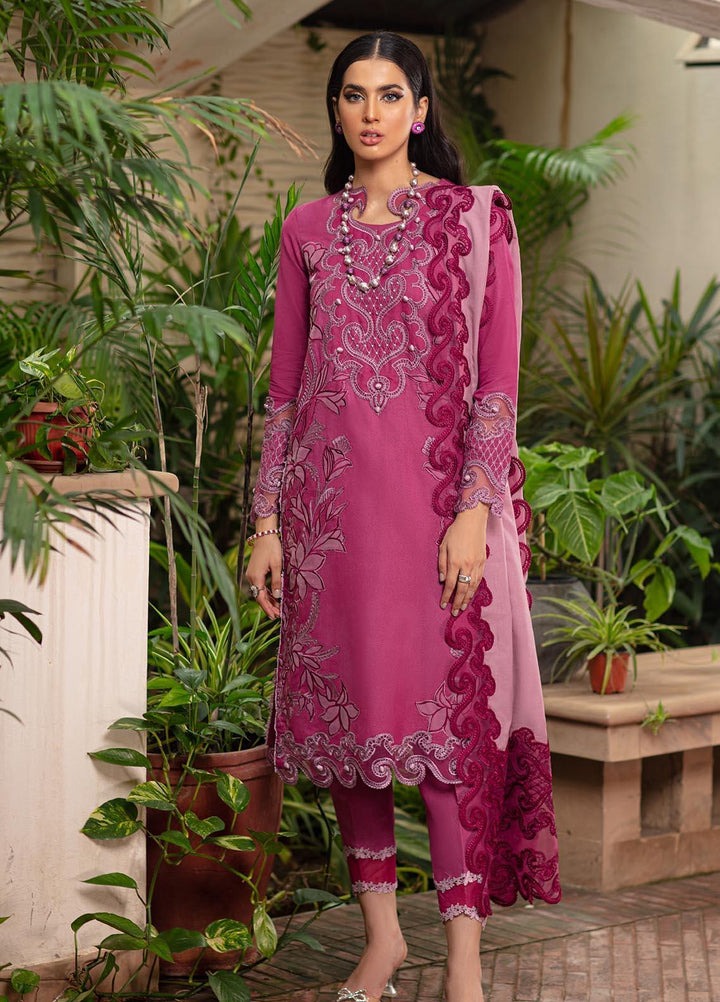Mushq Embroidered Karandi Pret 3 Piece Suit MWP-07 Pansy