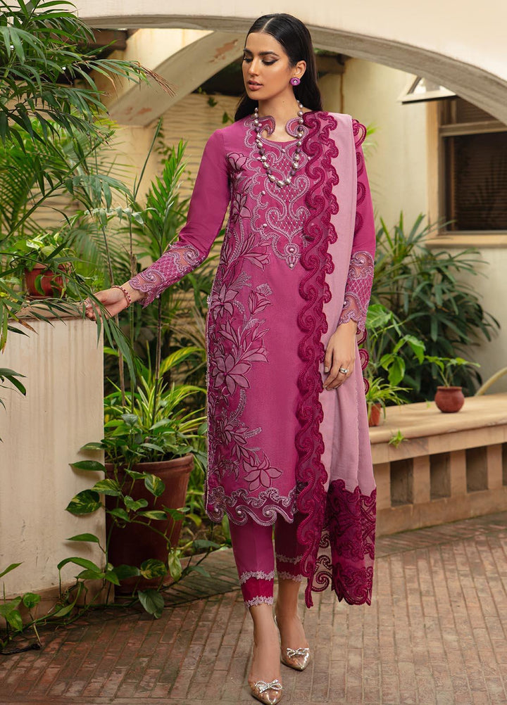 Mushq Embroidered Karandi Pret 3 Piece Suit MWP-07 Pansy