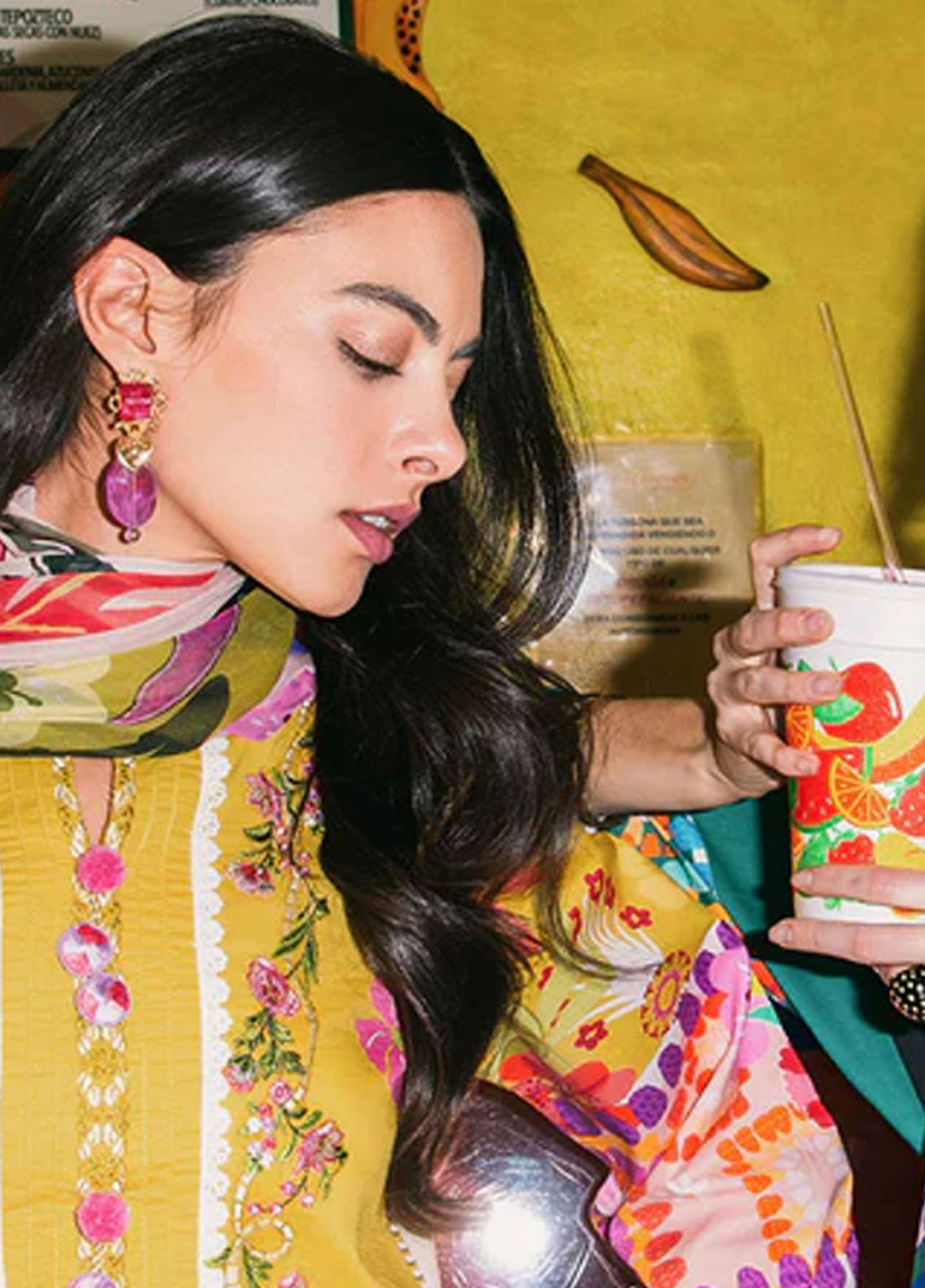 Mushq Printed Lawn Suits Unstitched 3 Piece MQ25LD2D 7-B The Dream - Summer Collection