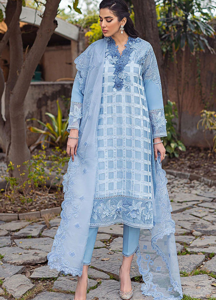 Mushq Pret  Cotton Net 3 Piece Suit MQ22SB MCP-10 LILY
