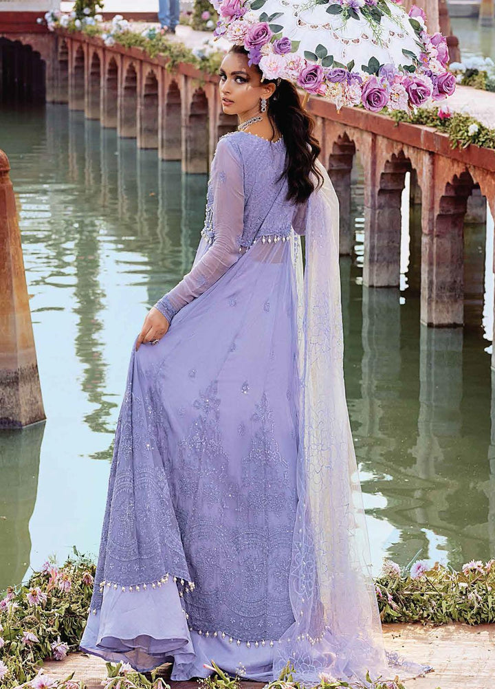 Mushq Embroidered Chiffon Suits Unstitched 3 Piece MQ21TK SDL21-02 GUL BAHAAR - Luxury Collection