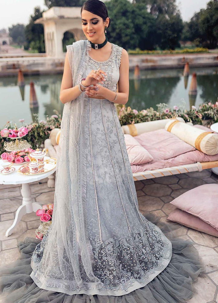 Mushq Embroidered Chiffon Suits Unstitched 3 Piece MQ21TK SDL21-03 CHANDNI - Luxury Collection