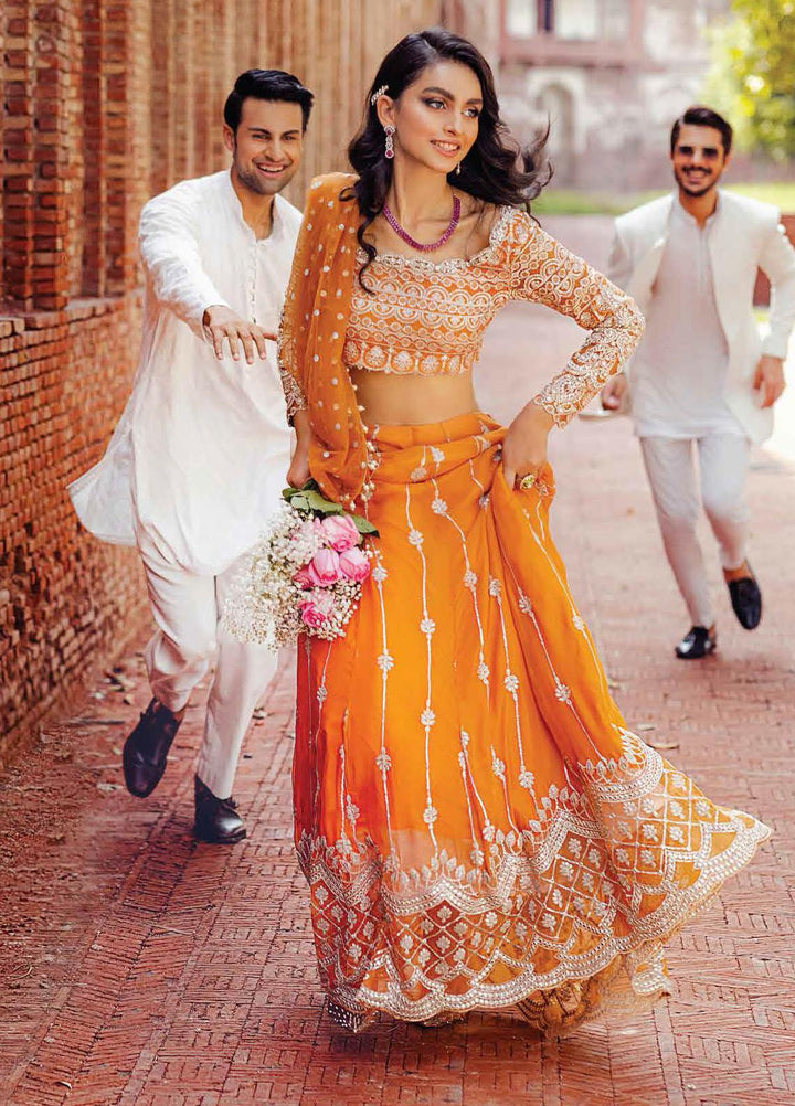 Mushq Embroidered Chiffon Suits Unstitched 3 Piece MQ21TK SDL21-05 SURAJ MUKHI - Luxury Collection