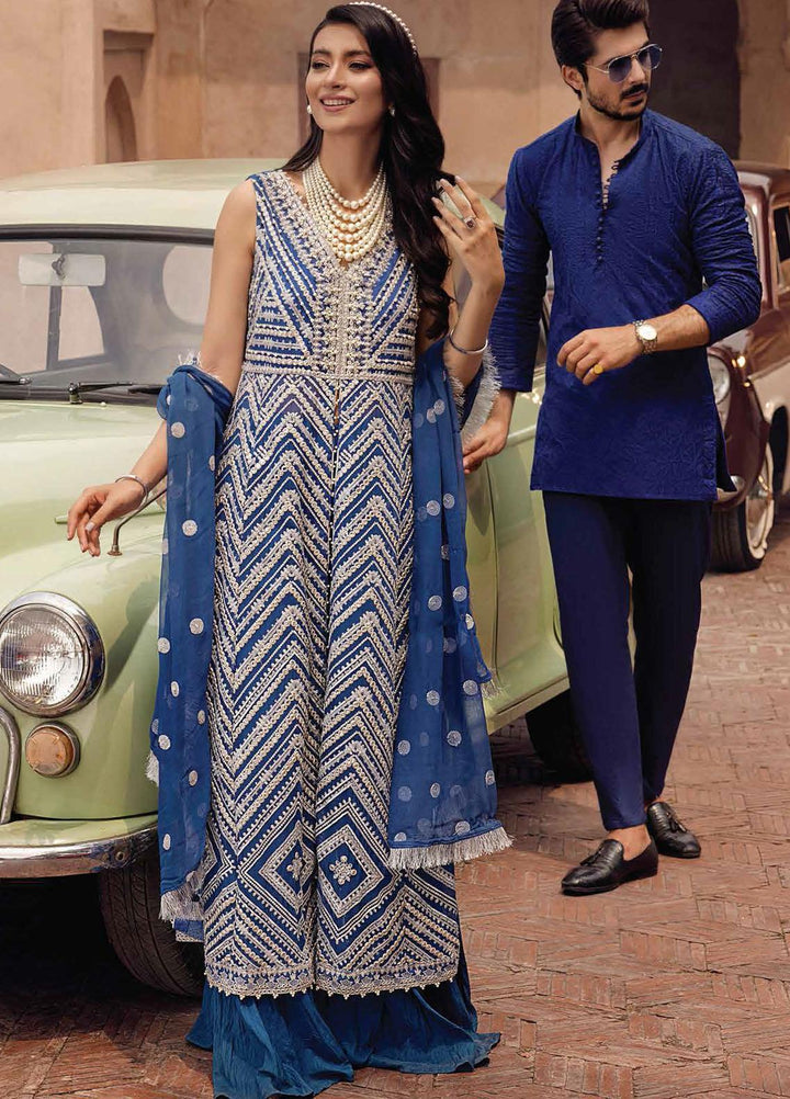 Mushq Embroidered Chiffon Suits Unstitched 3 Piece MQ21TK SDL21-08 KANWAL - Luxury Collection