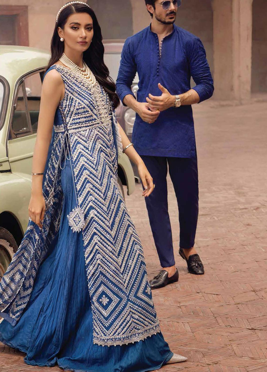 Mushq Embroidered Chiffon Suits Unstitched 3 Piece MQ21TK SDL21-08 KANWAL - Luxury Collection