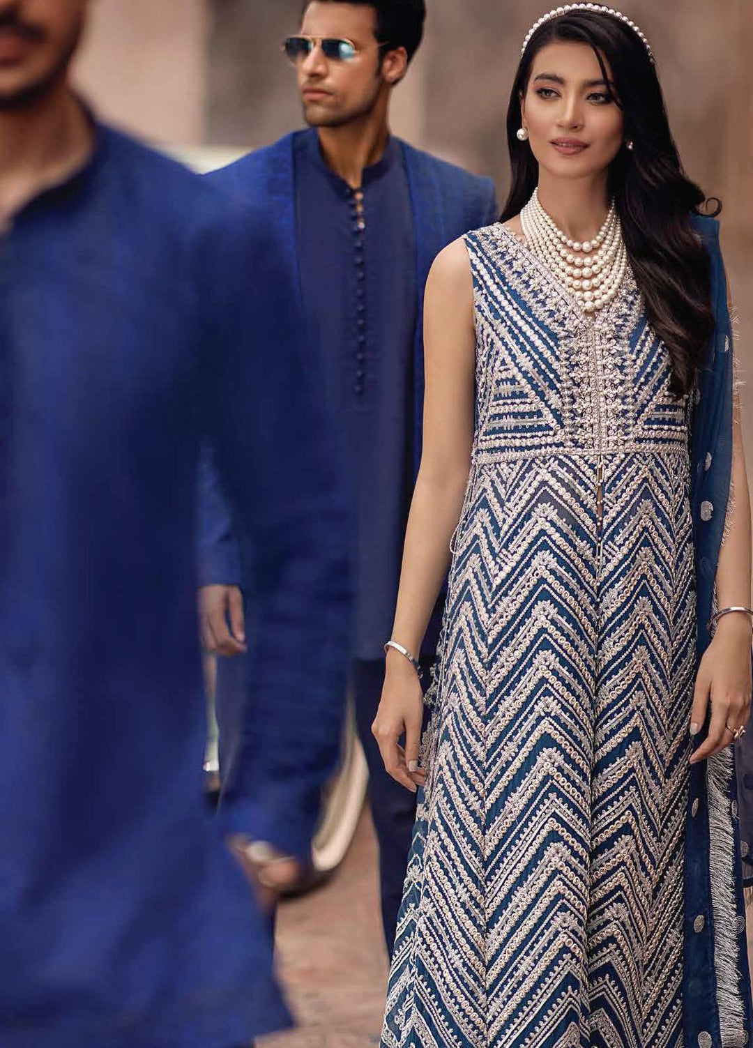 Mushq Embroidered Chiffon Suits Unstitched 3 Piece MQ21TK SDL21-08 KANWAL - Luxury Collection