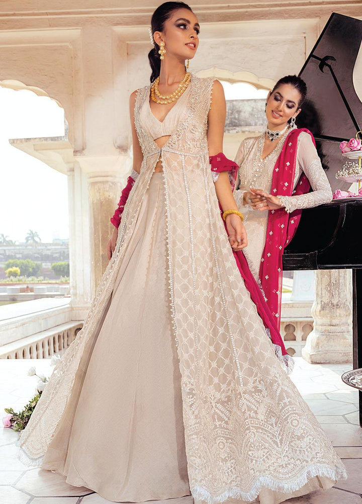 Mushq Embroidered Chiffon Suits Unstitched 3 Piece MQ21TK SDL21-10 NARGIS - Luxury Collection