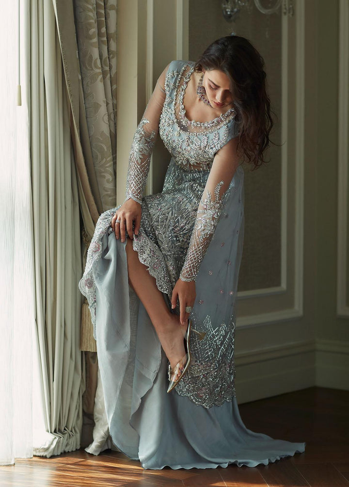 Amour By Mushq Embroidered  Suits Unstitched 4 Piece MQ23WD TDL23-07 Nora - Wedding Collection