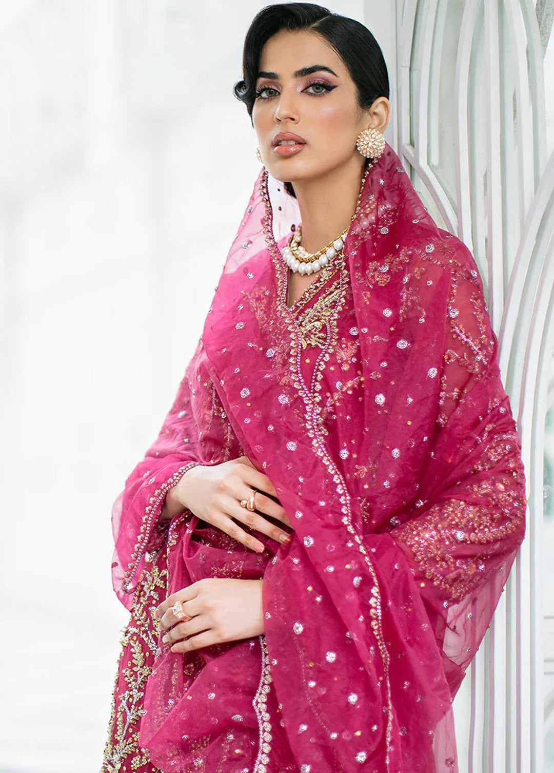 Mushq Pret Formal Organza 3 Piece LPT22-04 ELANIA