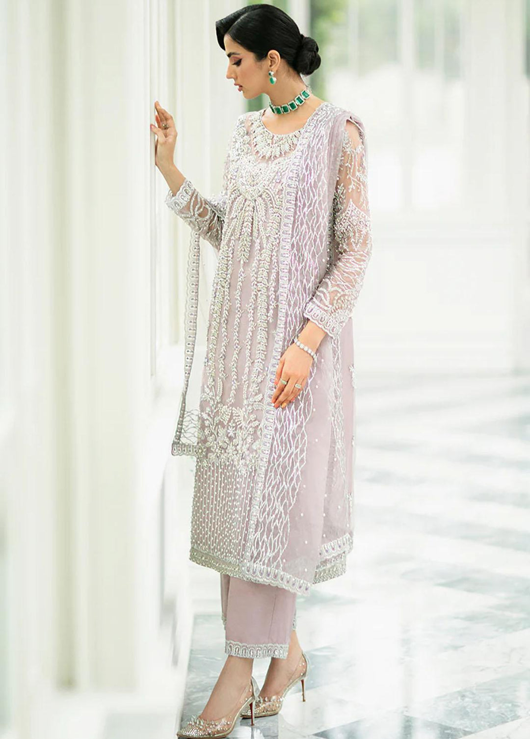 Mushq Pret Formal Organza 3 Piece LPT22-05 JULIETTE