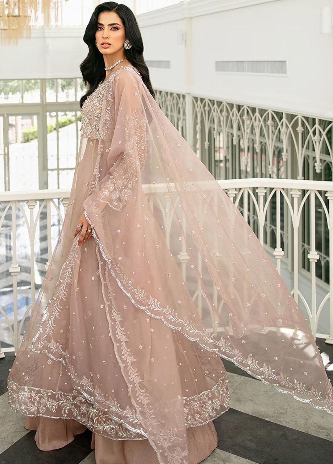 Mushq Pret Formal Organza 3 Piece LPT22-08 CELINE