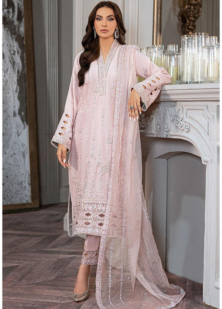 Mushq Ready to Wear  Raw Silk 3 Piece Dress MQ22VR AZALEA SP22-02