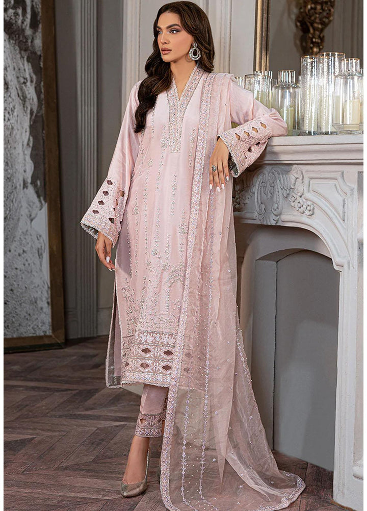 Mushq Ready to Wear  Raw Silk 3 Piece Dress MQ22VR AZALEA SP22-02