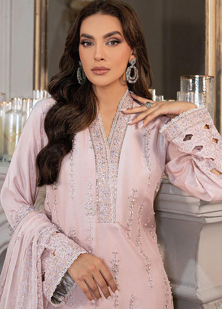 Mushq Ready to Wear  Raw Silk 3 Piece Dress MQ22VR AZALEA SP22-02