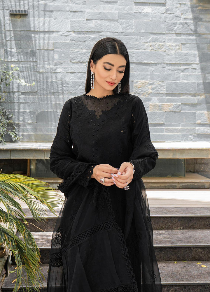 Mushq Ready to Wear  Lawn 3 Piece Dress MQ22ZN MMC22-05 BLACK SAGE