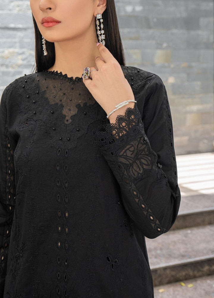 Mushq Ready to Wear  Lawn 3 Piece Dress MQ22ZN MMC22-05 BLACK SAGE